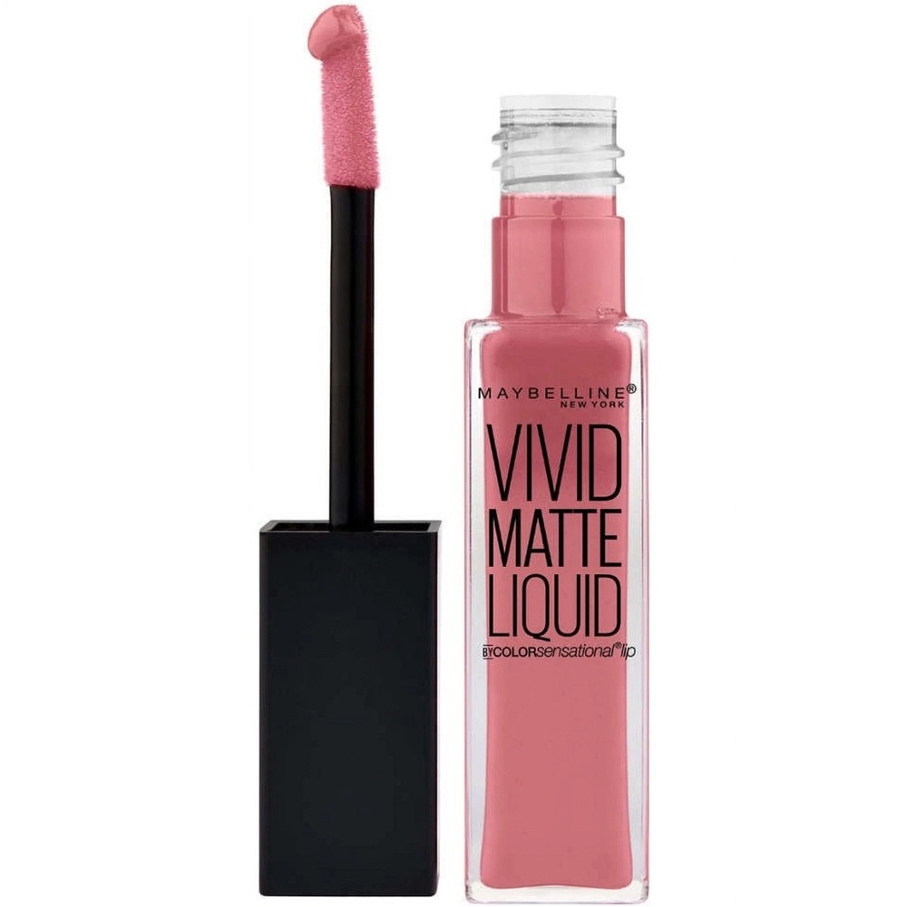 Maybelline Vivid Matte Liquid Lipstick Nude Flush New!